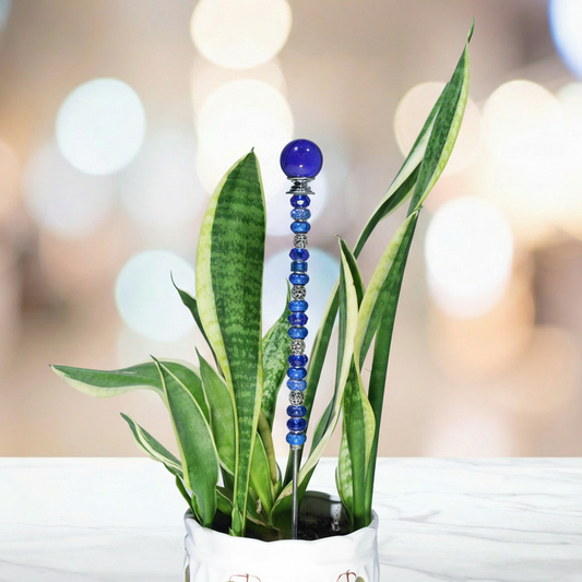 Fairy Garden Suncatcher Stakes | Sphere Dark Blue