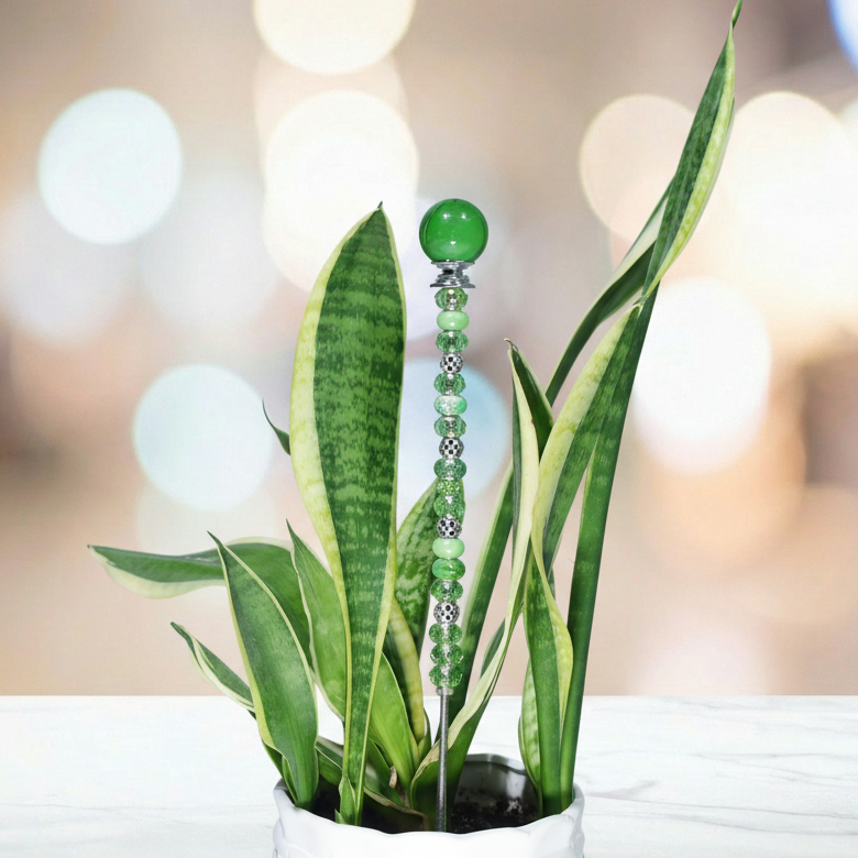 Fairy Garden Suncatcher Stakes | Sphere Green
