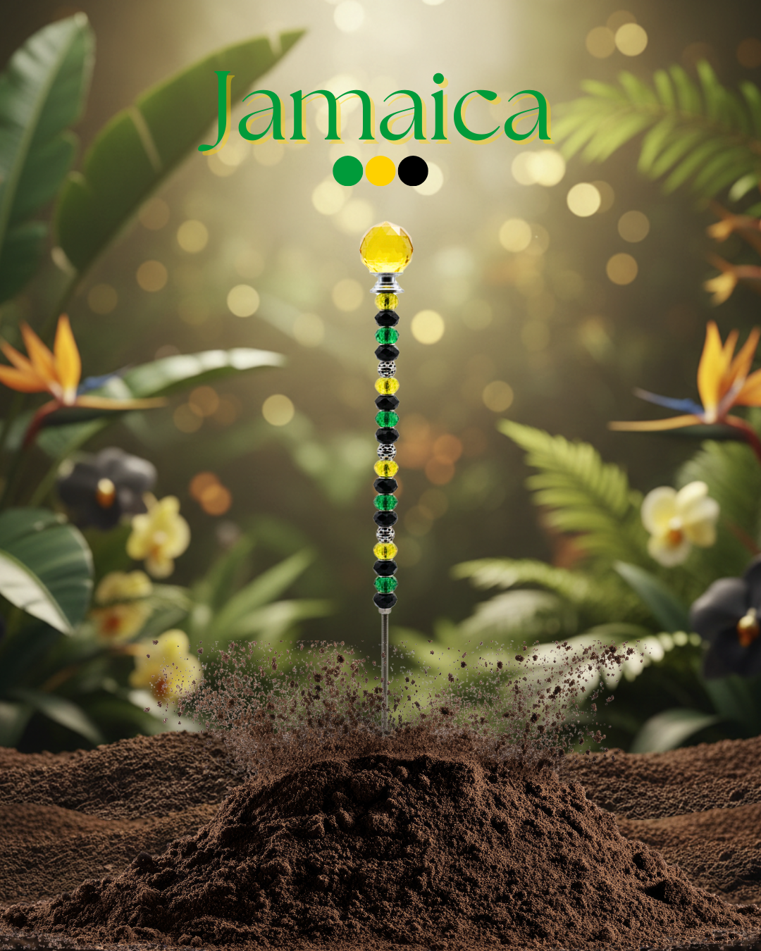 Fairy Garden Suncatcher Stakes | FIFA Jamaica