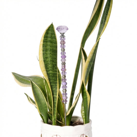 Fairy Garden Suncatcher Stakes | Diamond Light Purple