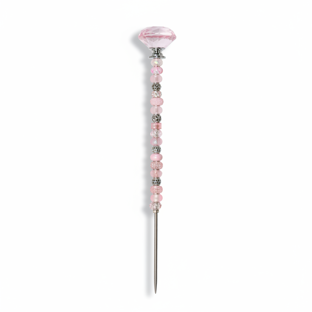 Fairy Garden Suncatcher Stakes | Giant Diamond Pink