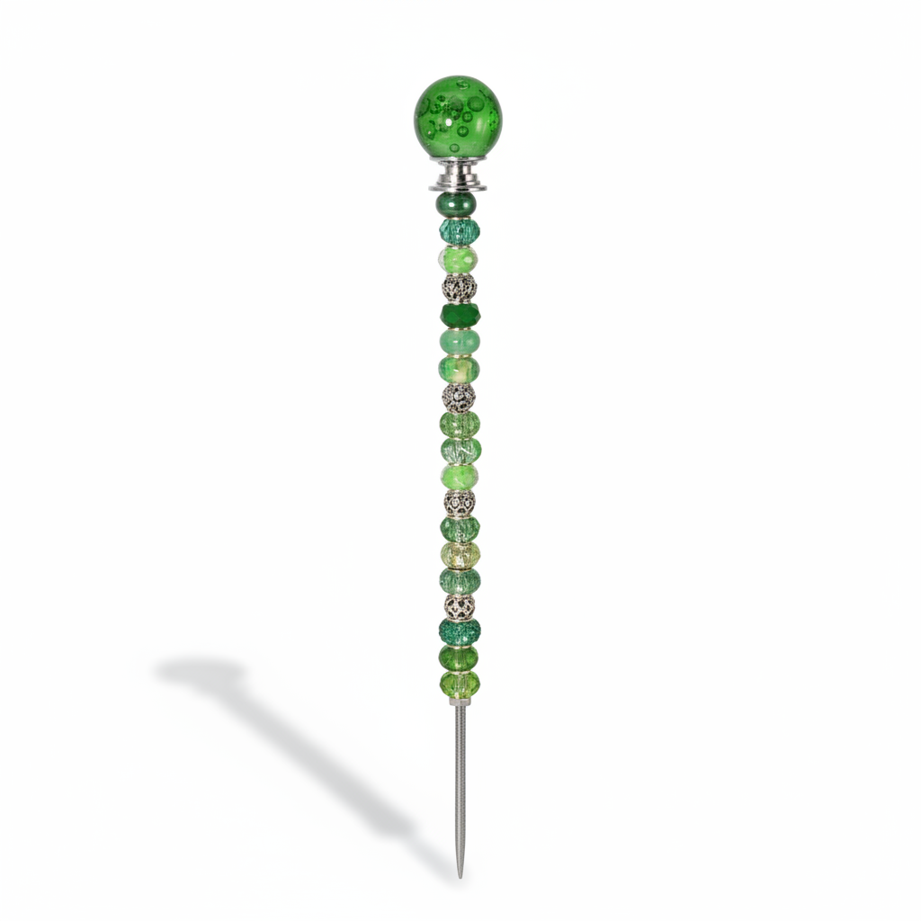 Fairy Garden Suncatcher Stakes | Bubble Ball Green