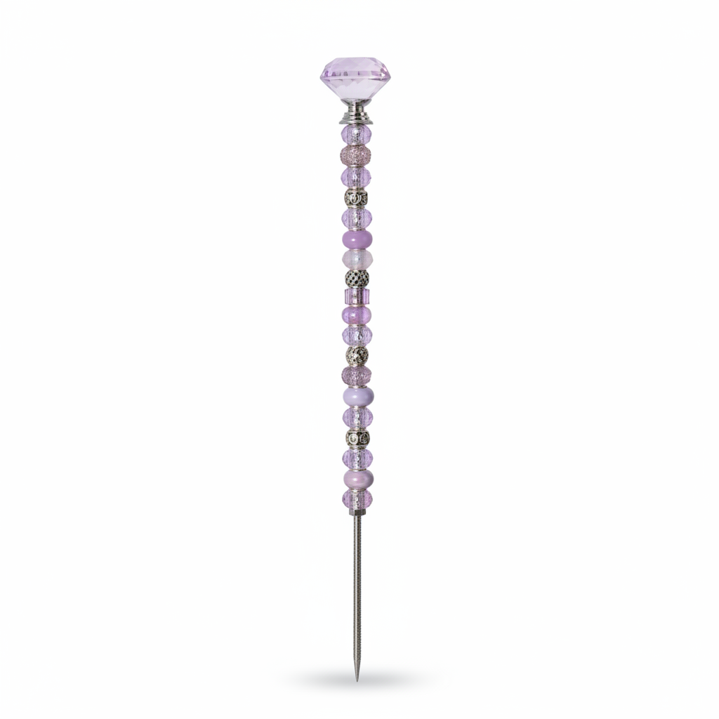 Fairy Garden Suncatcher Stakes | Diamond Light Purple