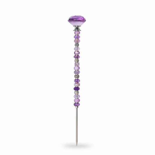 Fairy Garden Suncatcher Stakes | Giant Diamond Purple