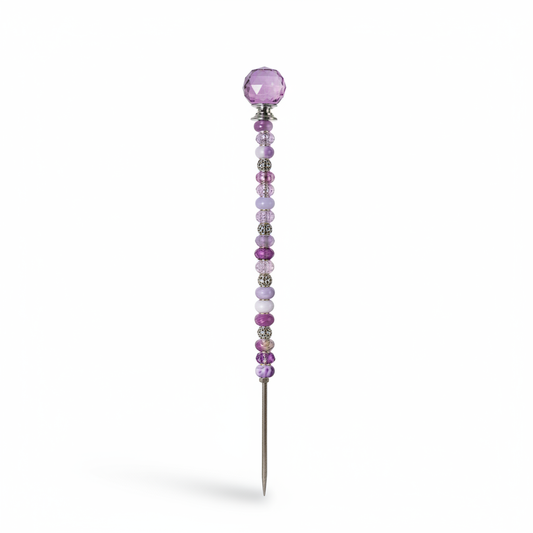 Fairy Garden Suncatcher Stakes | Faceted Purple