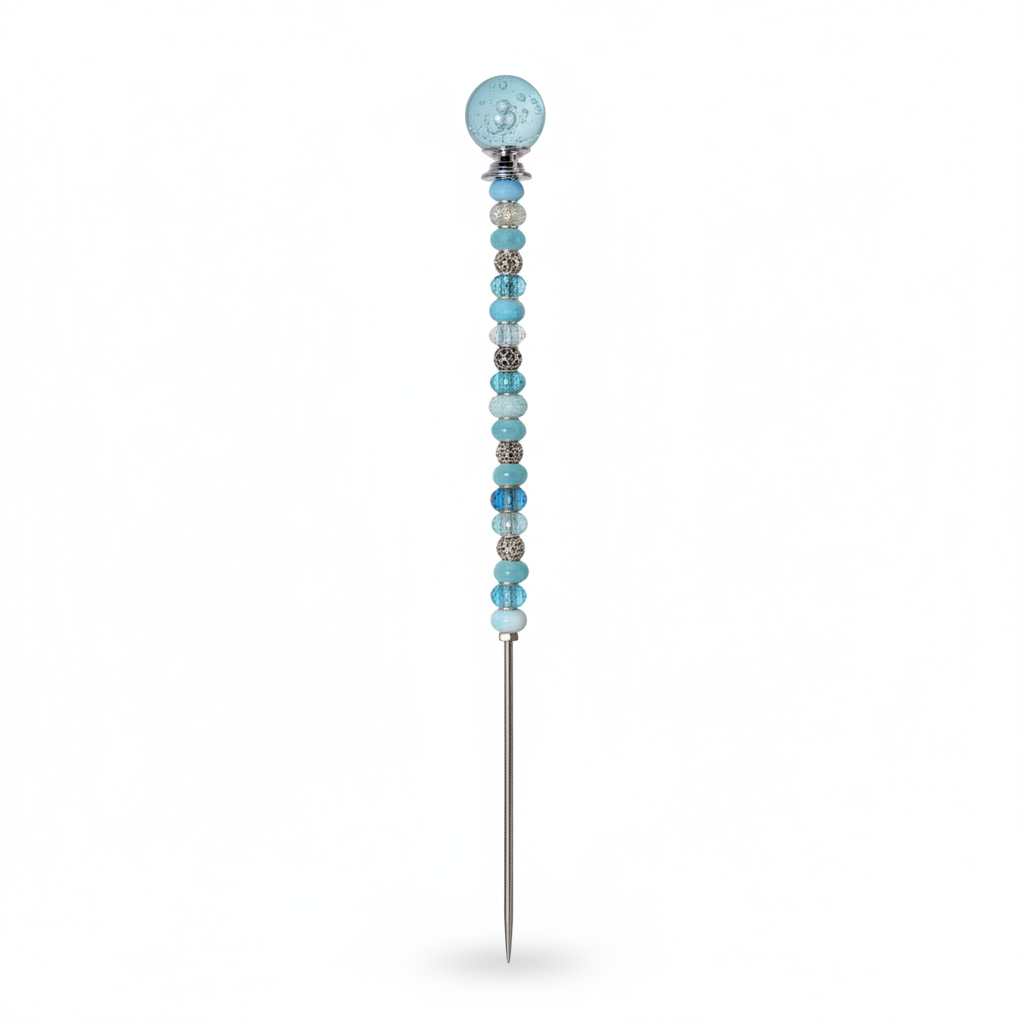 Fairy Garden Suncatcher Stakes | Bubble Ball Light Blue