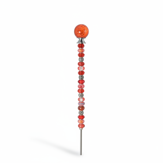 Fairy Garden Suncatcher Stakes | Bubble Ball Orange