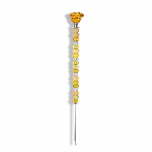 Fairy Garden Suncatcher Stakes | Rose Deep Yellow