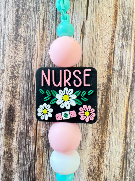Nurse Badge Reel - (2 Designs Available) Whimsical Funny Badge Reel for Nurses