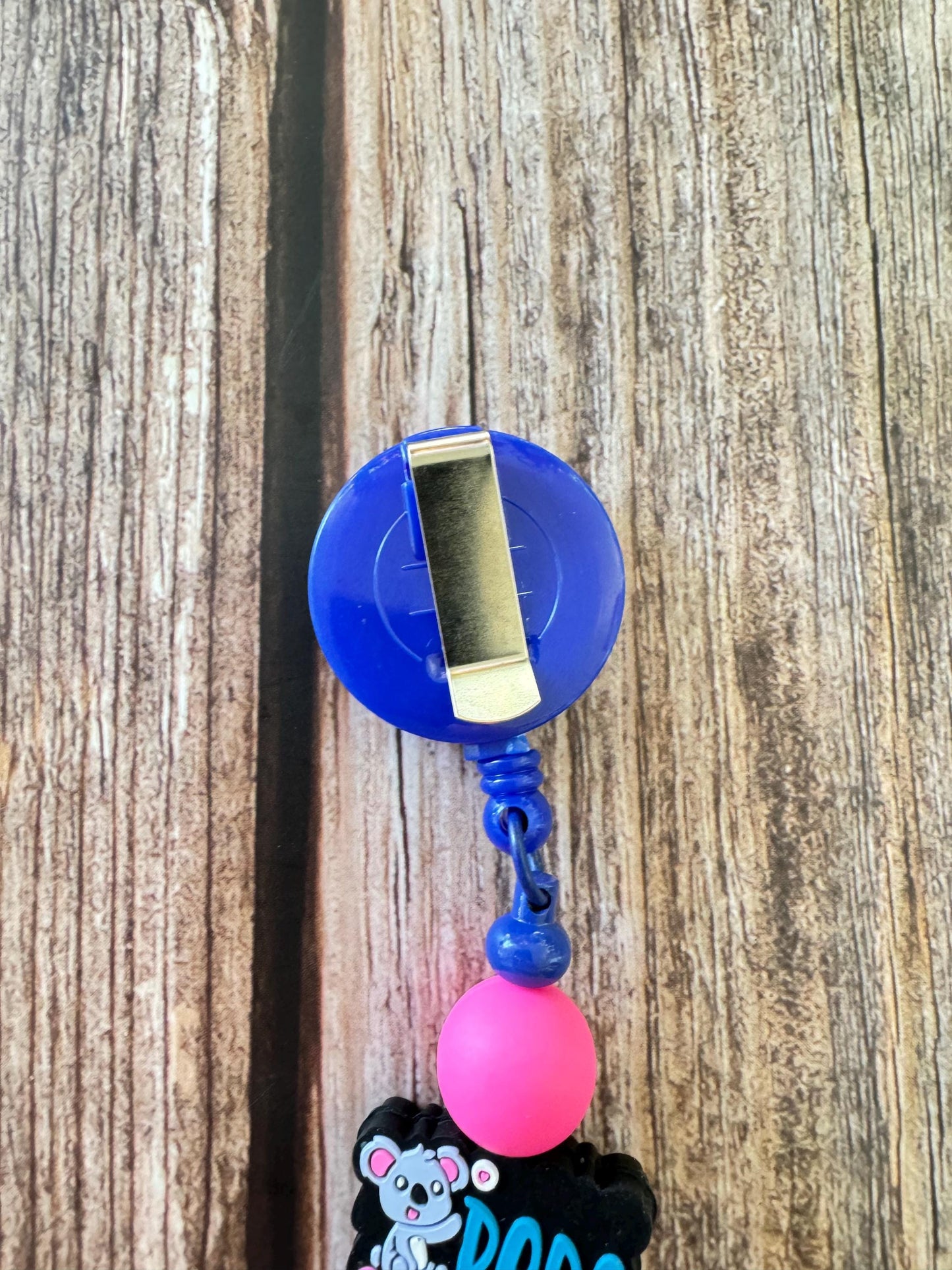 Peds Nurse Badge Reel - 3 Designs Available Whimsical Funny Badge Reel for Nurses