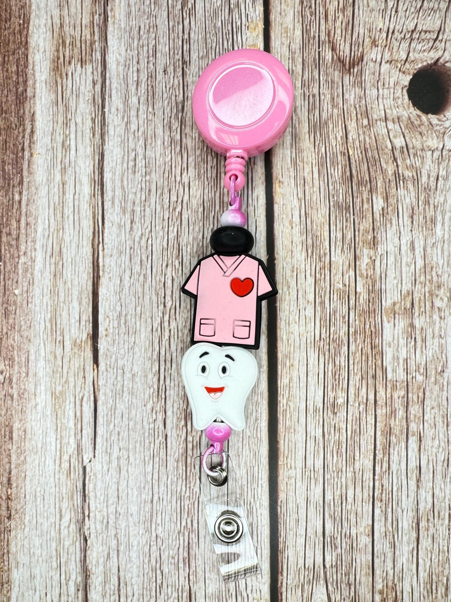 Badge Reels for Dental Professionals – Smile in Style!  perfect for dental students and assistants or hygienists too