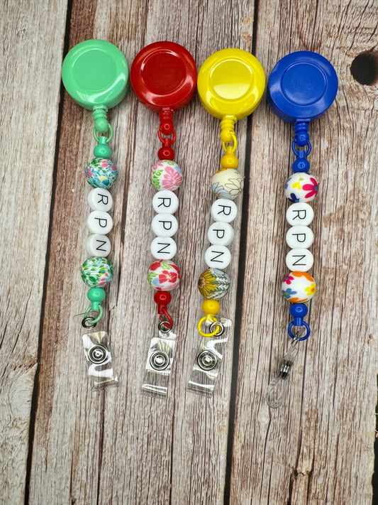 RPN Badge Reels for Nurses – Stylish, Functional, and Made for Everyday Heroes! Gift for Nurses