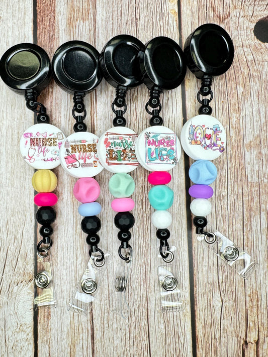 Badge Reels for Nurses – Stylish, Functional, and Made for Everyday Heroes! Gift for Nurses