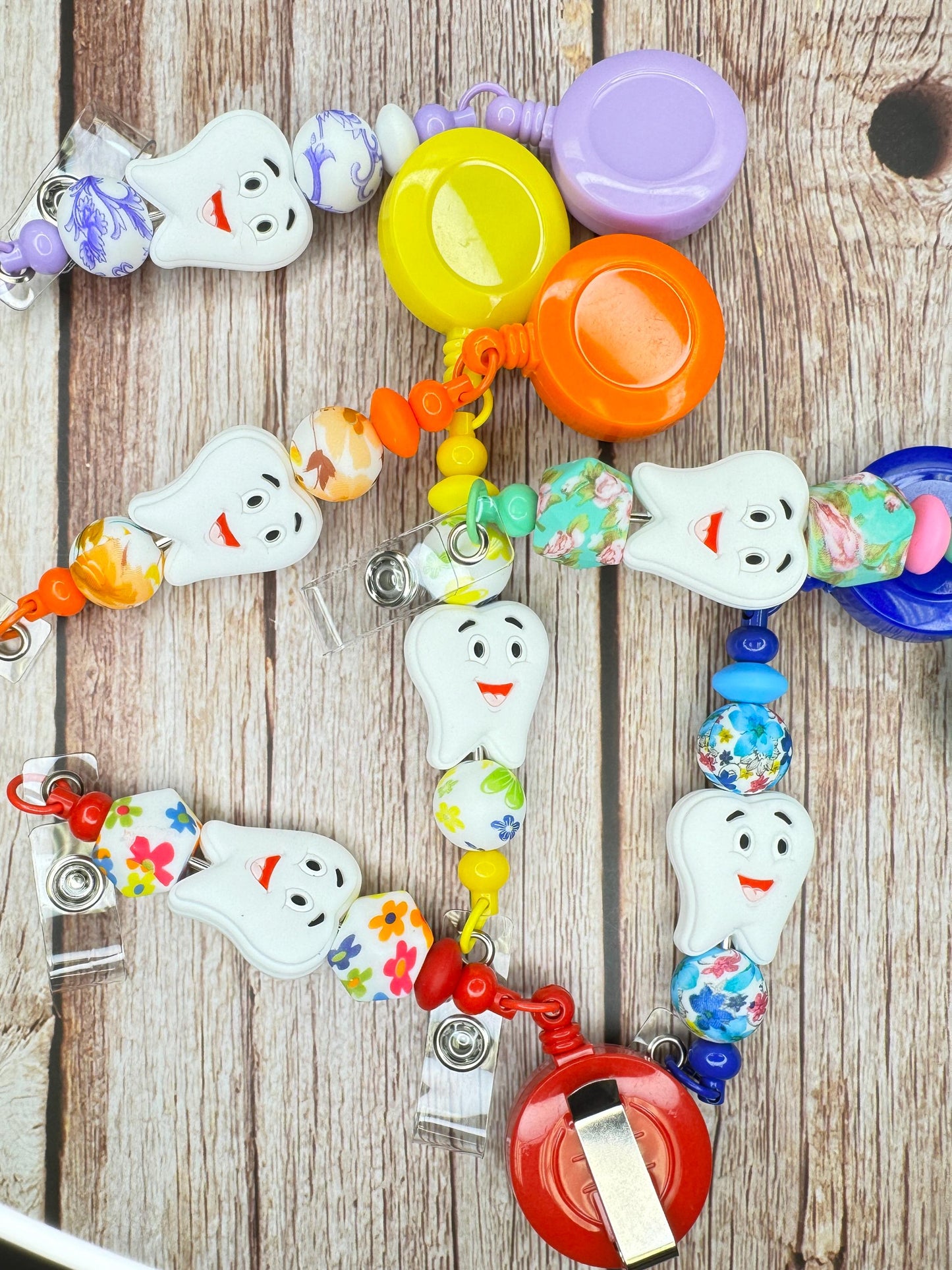 Badge Reels for Dental Professionals – Smile in Style!  perfect for dental students and assistants or hygienists too