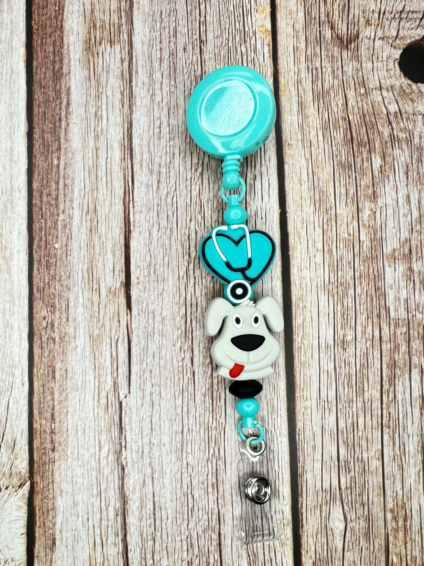 Badge Reels for Vet Services – Made for Animal Heroes!  Great gift for Vet, Vet Tech or Animal Services Employees