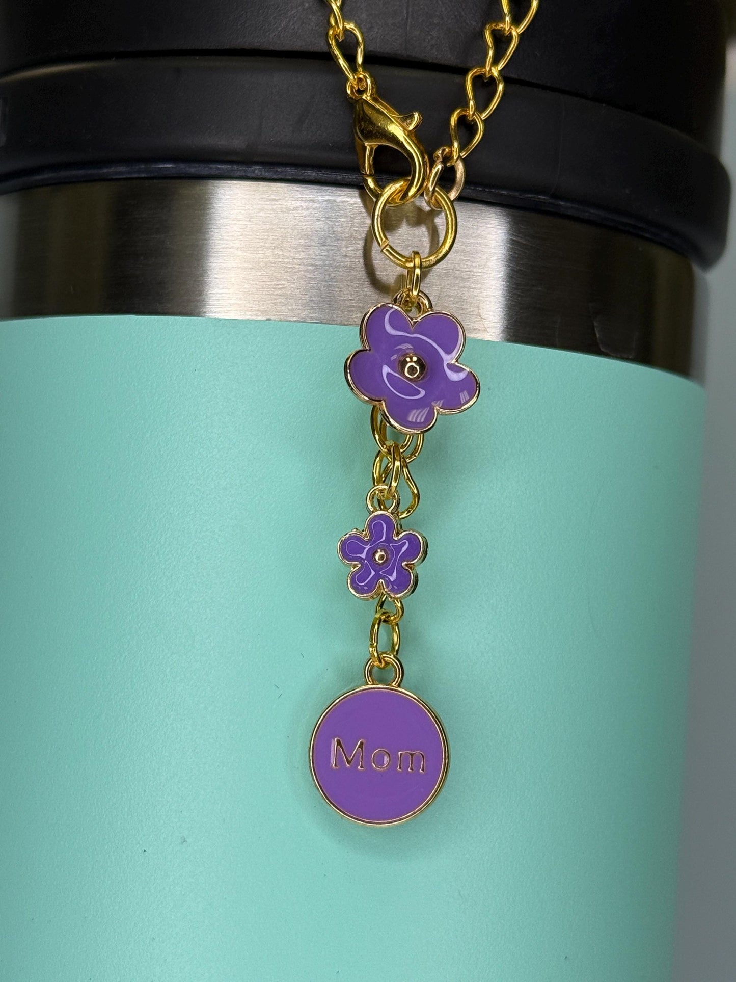 New Mom (Lilac) Enamel Charms