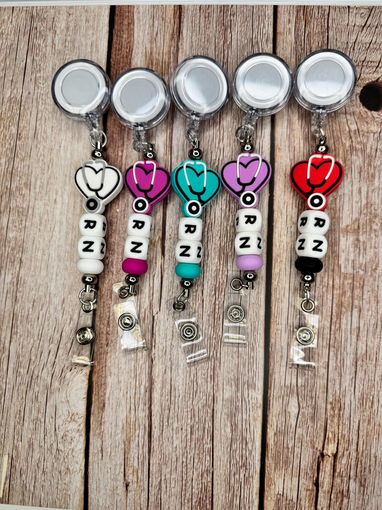 RN Badge Reels for Nurses – Stylish, Functional, and Made for Everyday Heroes! Gift for Nurses