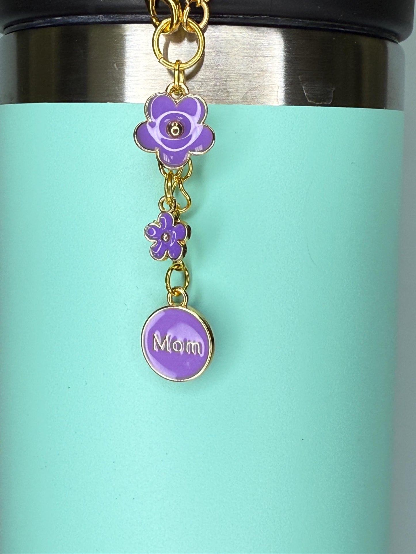 New Mom (Lilac) Enamel Charms