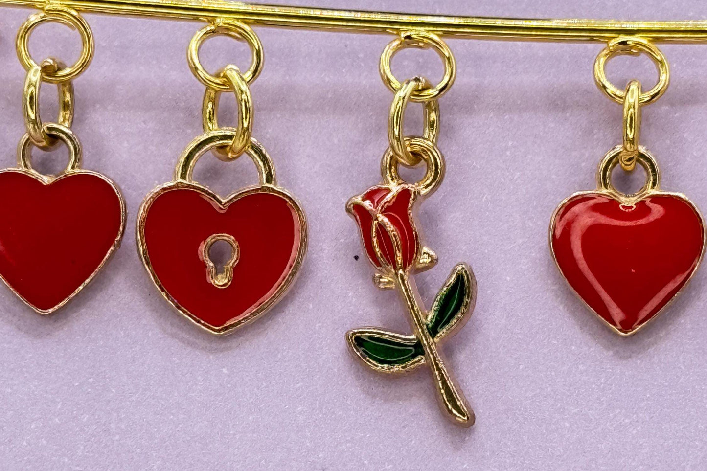Hearts are Aflutter Pin Brooch – Valentine’s Day Collection | Gift for Her | Hat Pin | Bag Pin