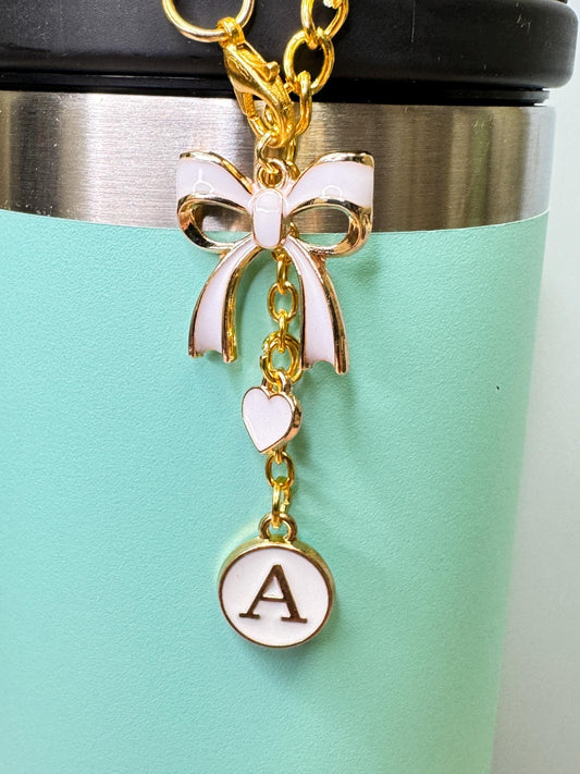 Enamel Charms for Stanley Tumbler Handles – Available in Pink, White, Black or Red for your Quencher, Tumbler, Olivia Rodrigo, Taylor Swift