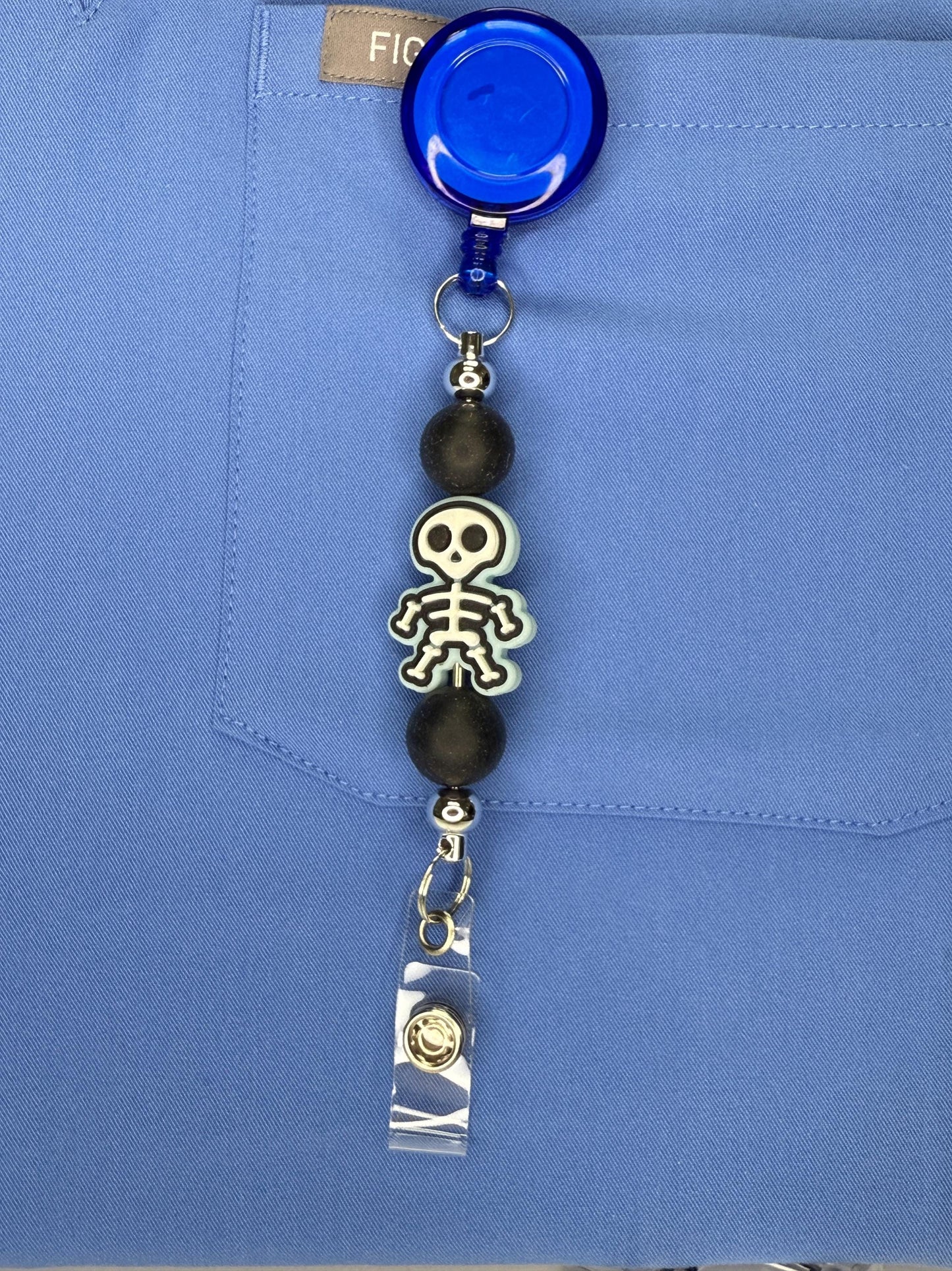 Spooktacular Halloween Badge Reels for Nurses – Skeletons, Gnomes & Cute Monsters | Fall ID Holder