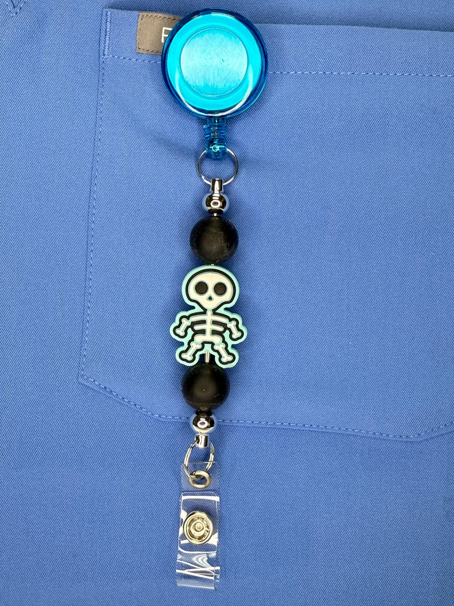 Spooktacular Halloween Badge Reels for Nurses – Skeletons, Gnomes & Cute Monsters | Fall ID Holder