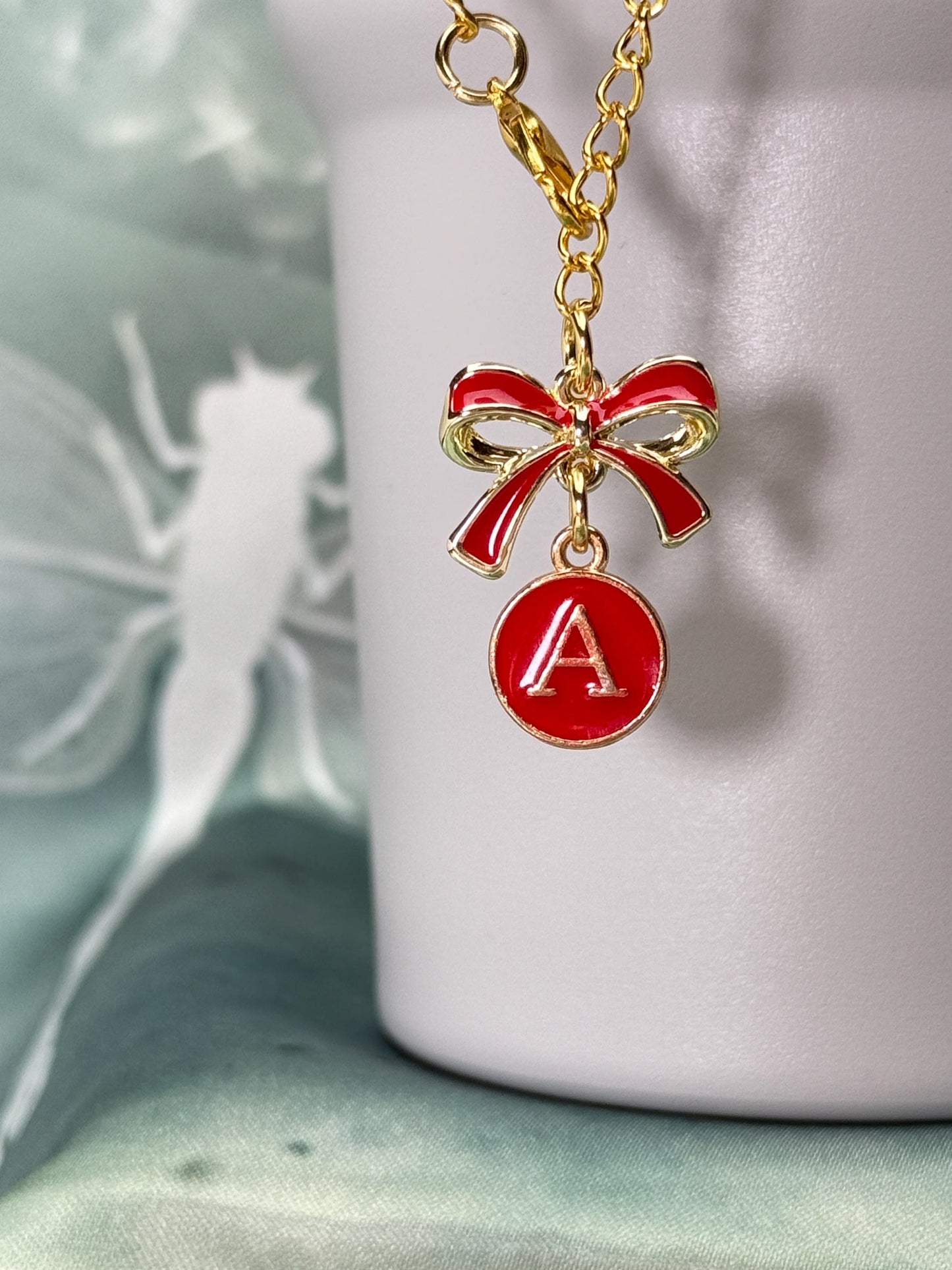 Charm Letter A-Z avail Enamel Charms for Stanley Tumbler Handles – Quencher, Gift for her, Olivia Rodrigo Sabrina Carpenter