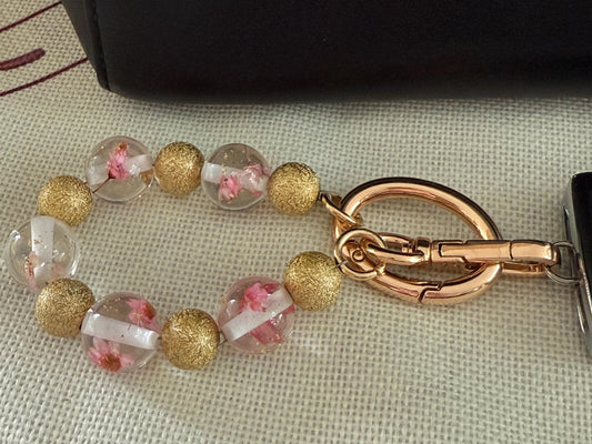 Beaded Purse Key Finder: Handmade Handbag Charm Jewelry