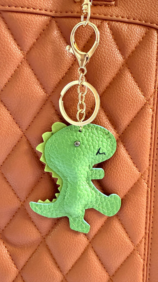 Purse Pets Cat, Bunny, Dragon & Horse Bag Charms | 4" Vegan Leather Keychains for Handbags, Backpacks  Totes | Cute Gift for Her