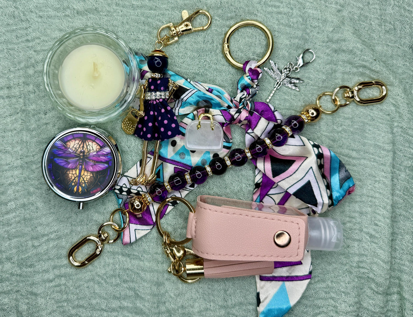 The 7 Days of Dragonfly Gift Box | Limited Edition Gift Set One-of-a-Kind Self-Care & Accessory Box Unique Handmade Gift for Her