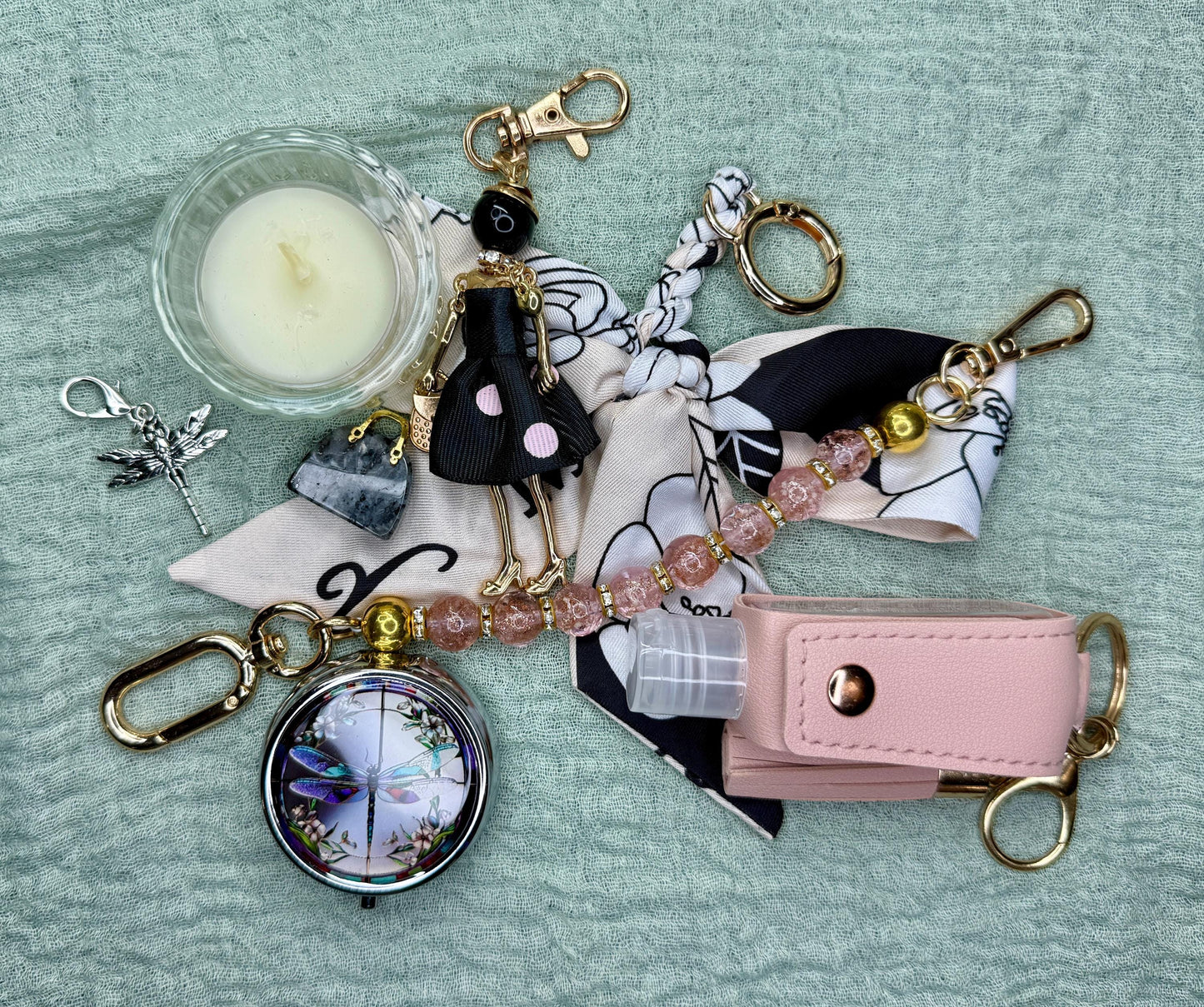 The 7 Days of Dragonfly Gift Box | Limited Edition Gift Set One-of-a-Kind Self-Care & Accessory Box Unique Handmade Gift for Her