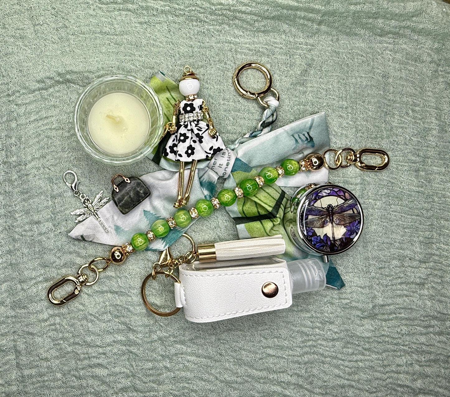 The 7 Days of Dragonfly Gift Box | Limited Edition Gift Set One-of-a-Kind Self-Care & Accessory Box Unique Handmade Gift for Her