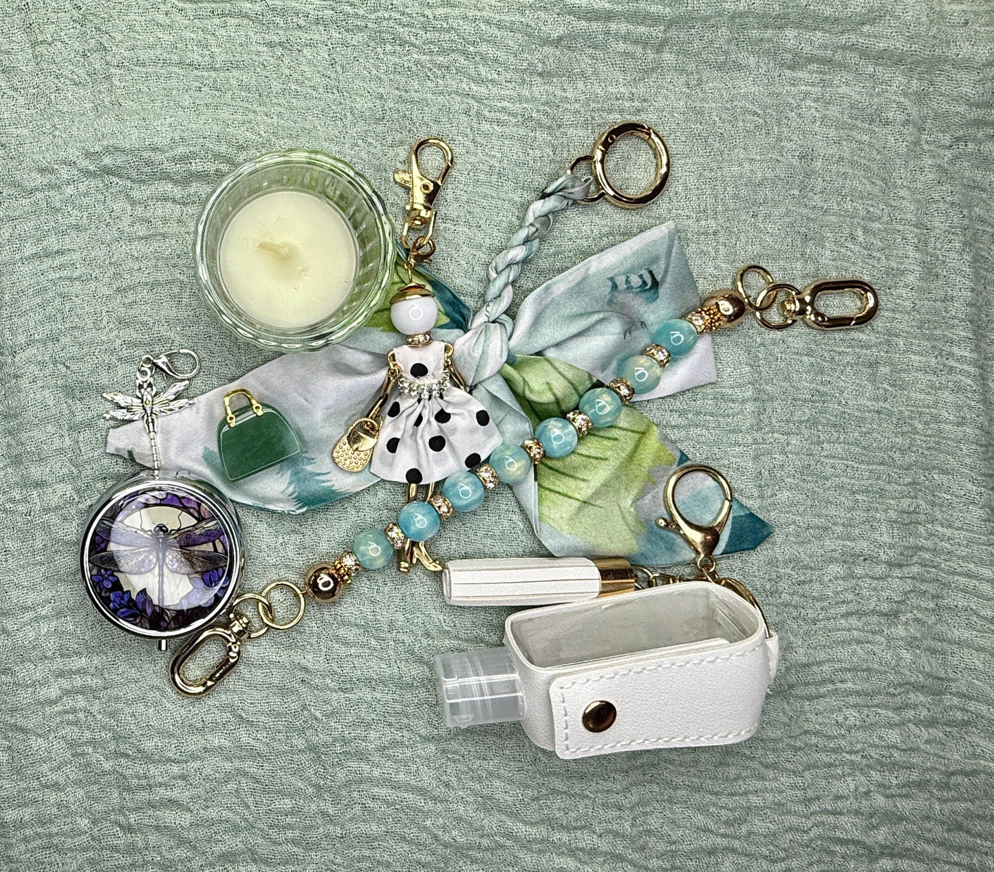 Seven Days of Dragonfly Black Gift Box | Limited Edition 7 piece Bijou Doll Gift Set