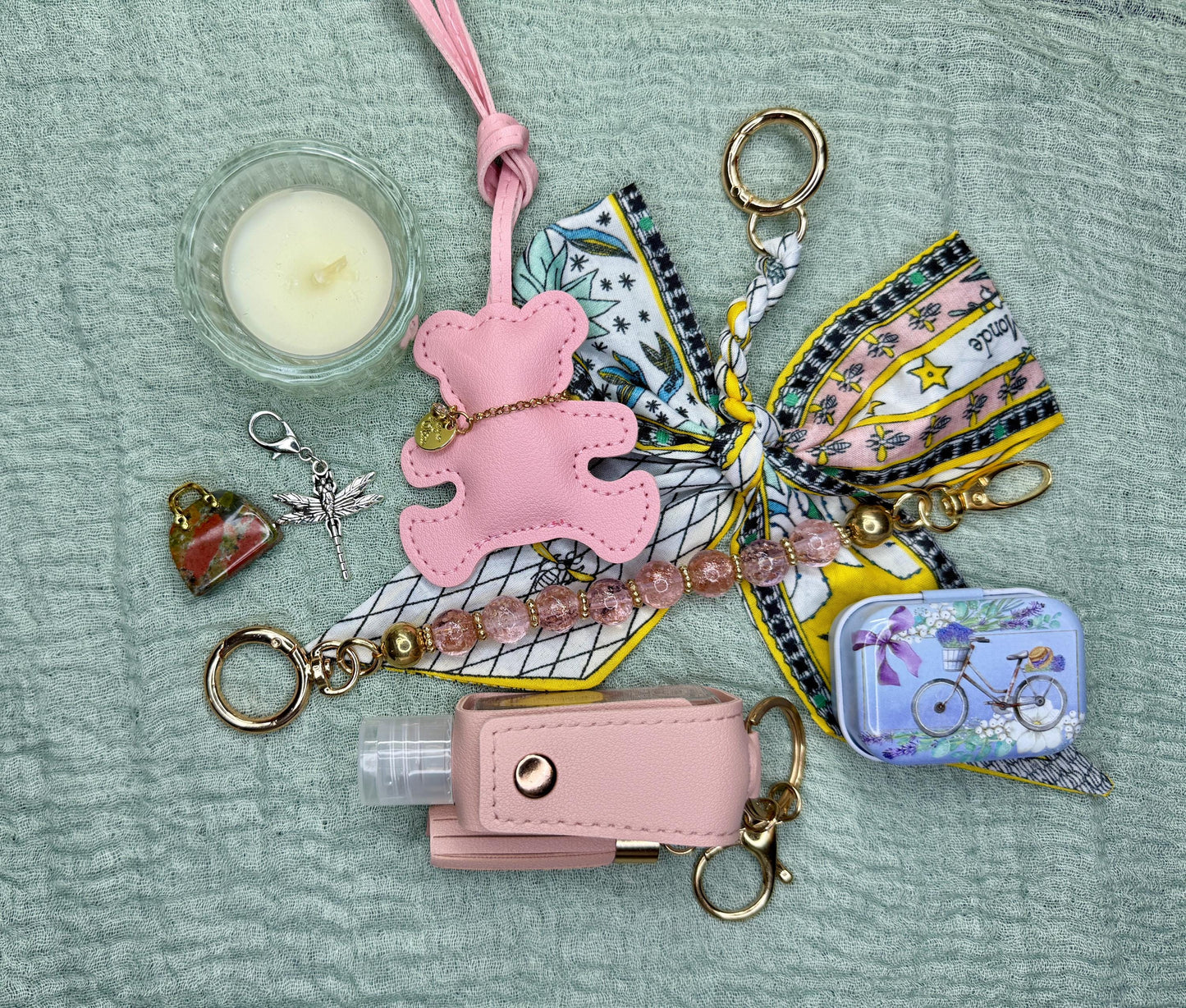 Seven Days of Dragonfly Pink Gift Box | Limited Edition 7 piece Bear Gift Set