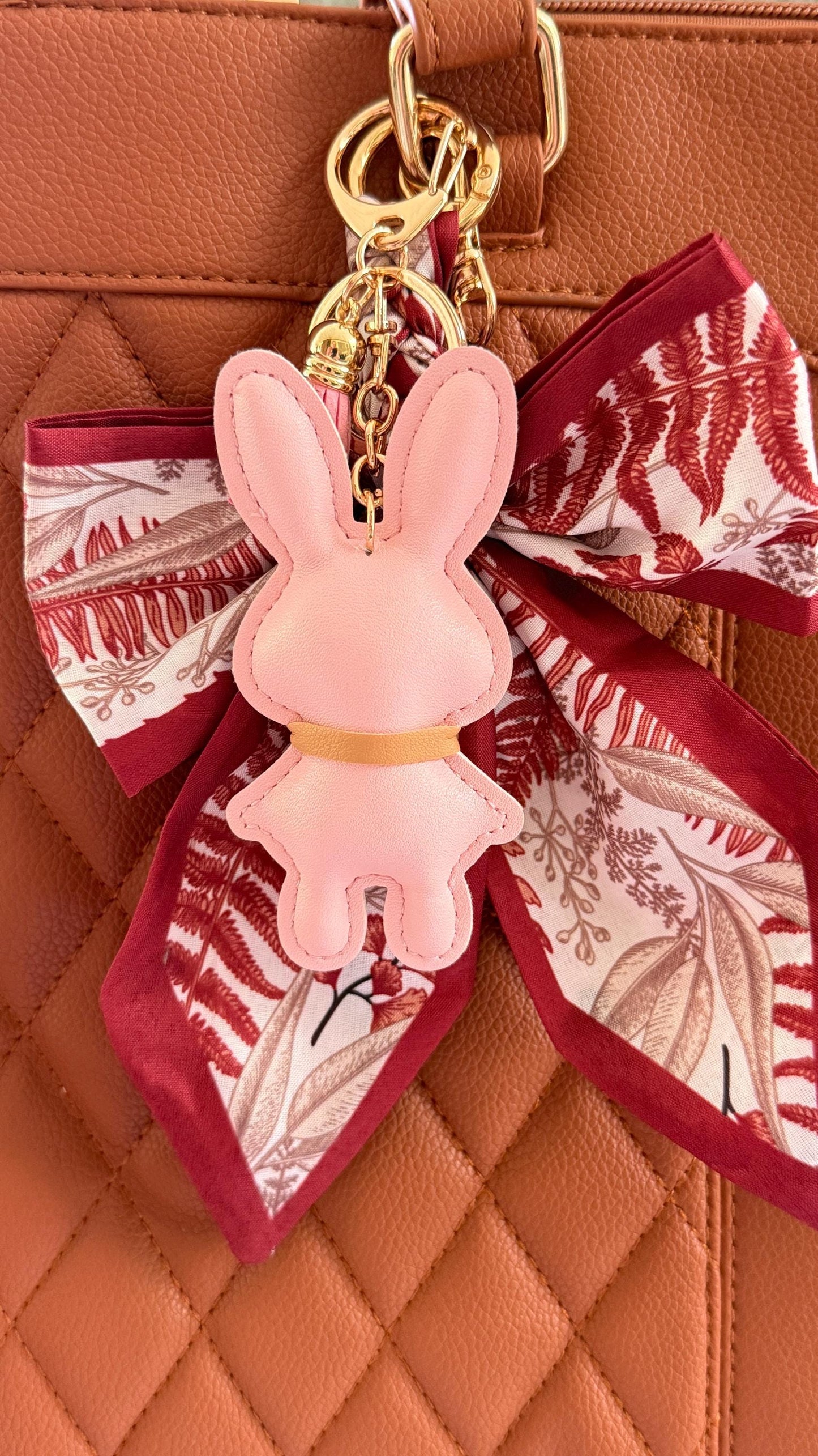 Purse Pets Cat, Bunny, Dragon & Horse Bag Charms | 4" Vegan Leather Keychains for Handbags, Backpacks  Totes | Cute Gift for Her