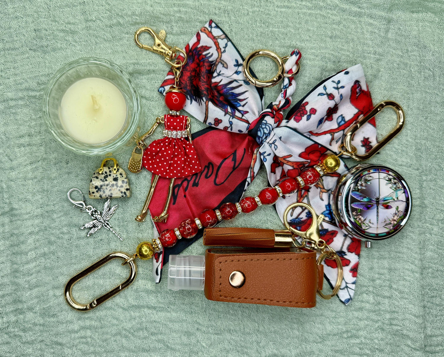 Seven Days of Dragonfly Black Gift Box | Limited Edition 7 piece Bijou Doll Gift Set