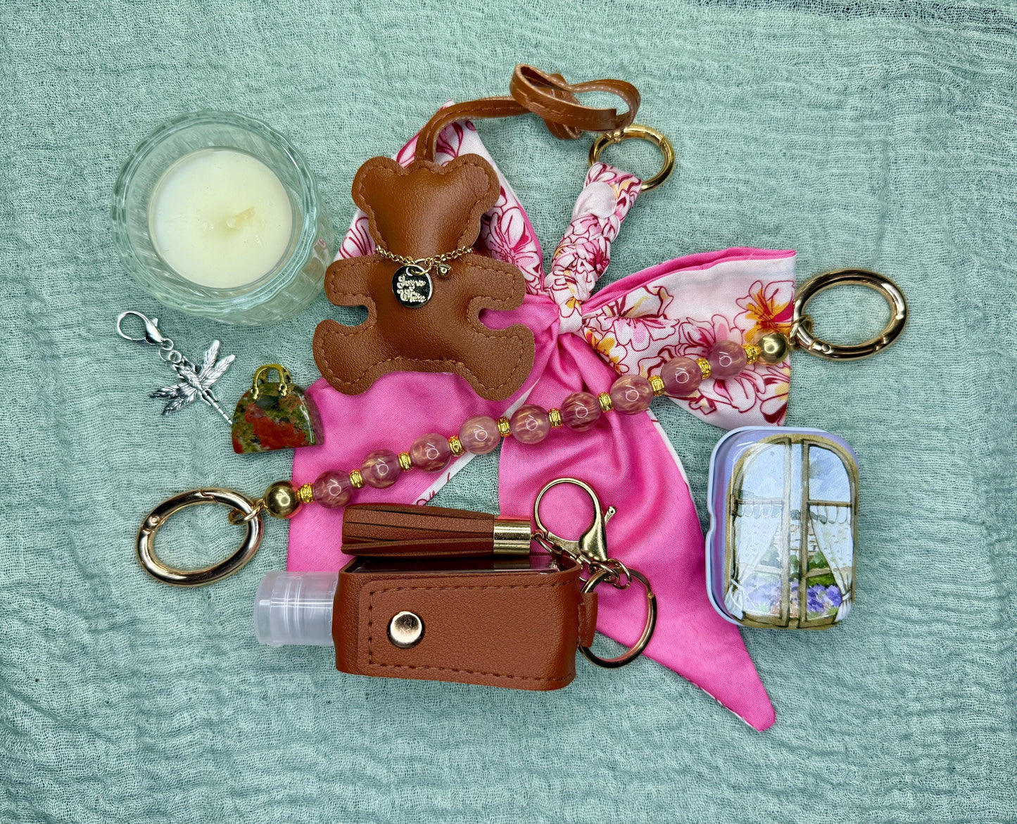 Seven Days of Dragonfly Pink Gift Box | Limited Edition 7 piece Bear Gift Set