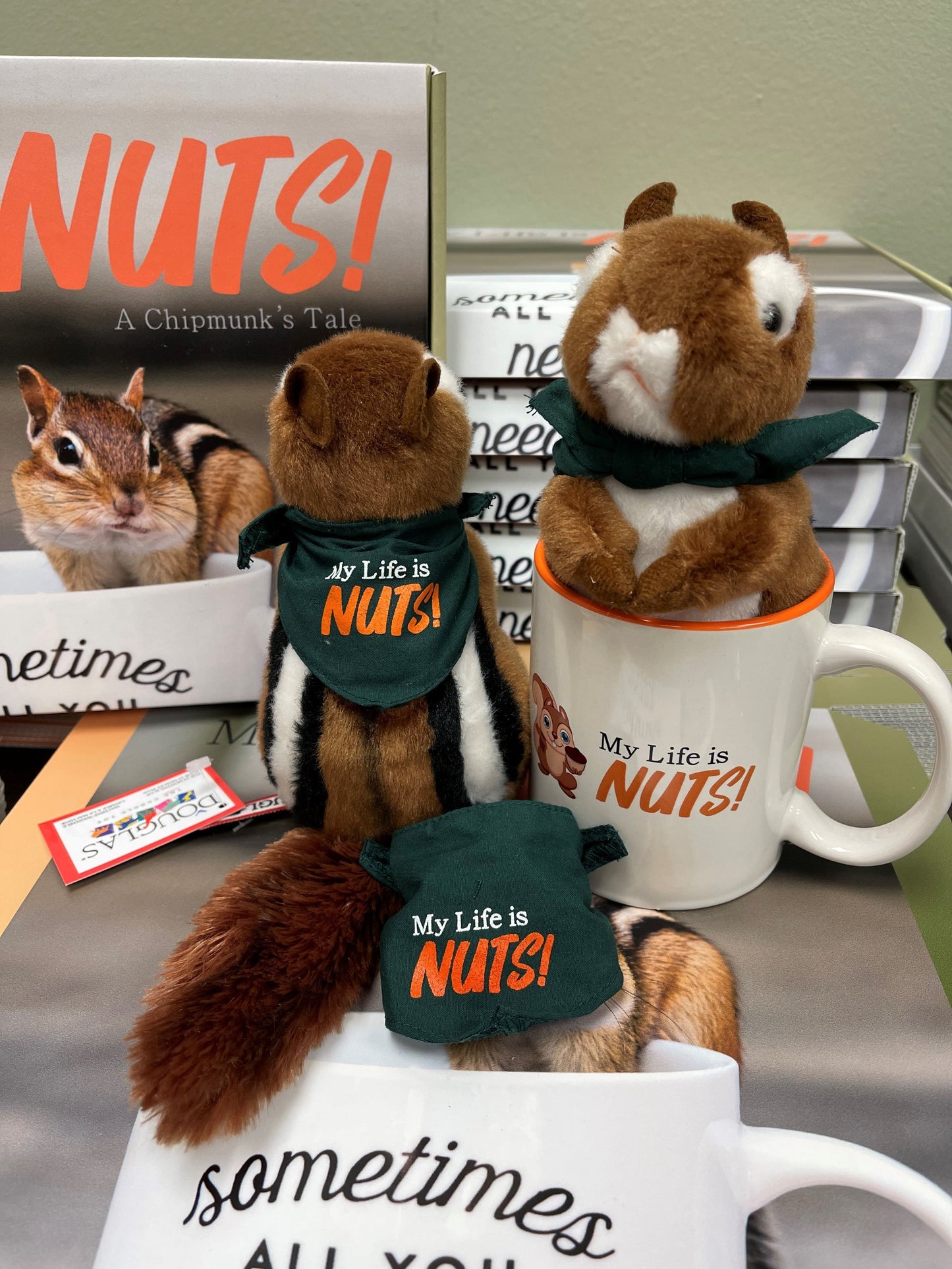 Nutmeg the Chipmunk Stuffie